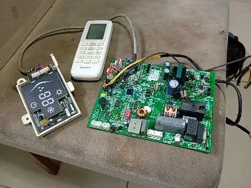 Placa do ar condicionado GREE com controle  - Foto 4