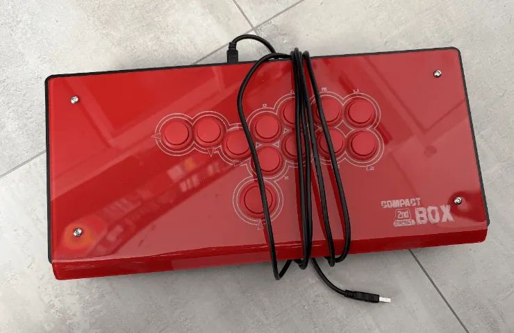 Controle Arcade Compact Box 2nd Impact USB - PC e PS3