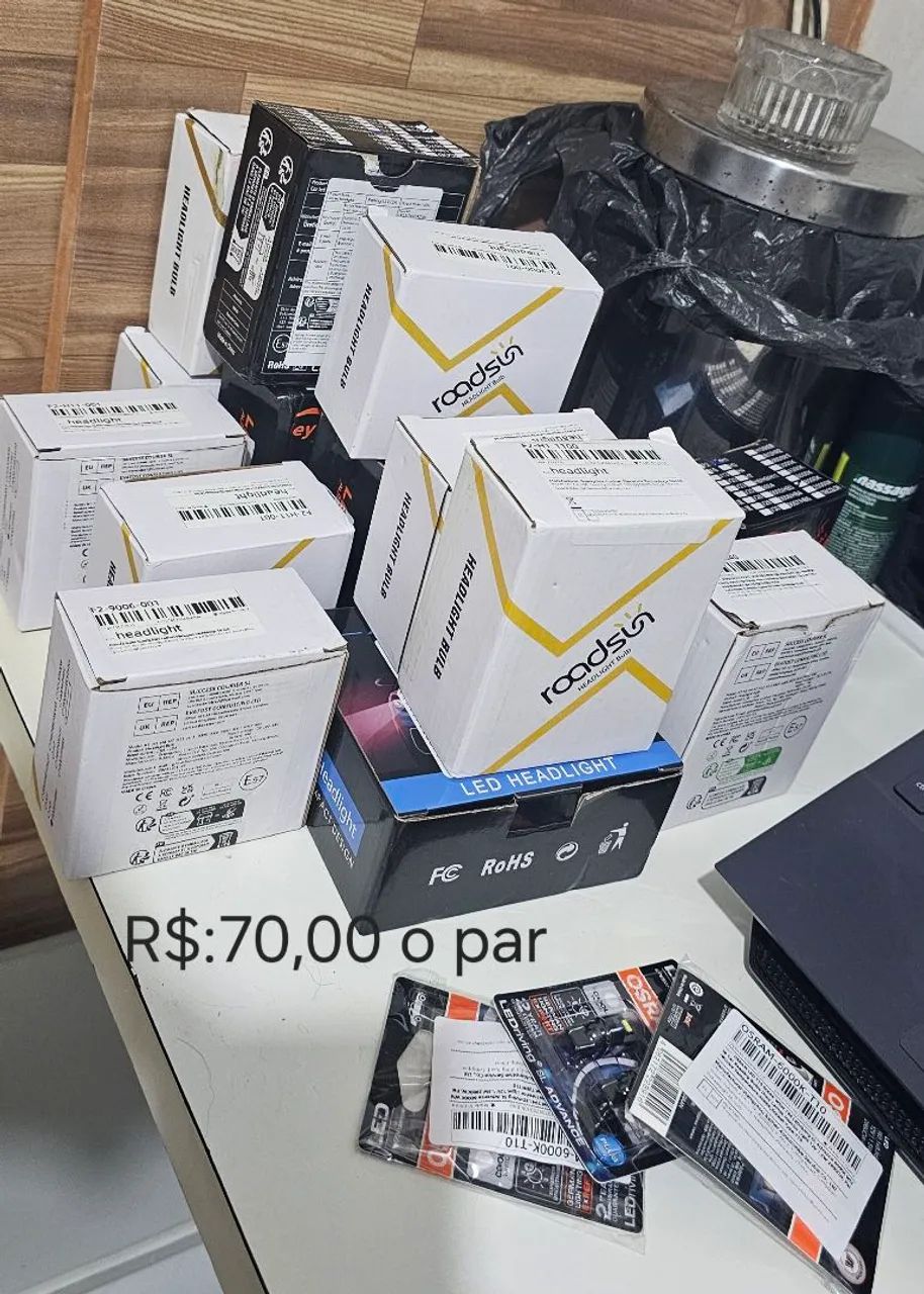 Lâmpadas LED Veicular H7, H1, HB4 e H11. - Foto 3