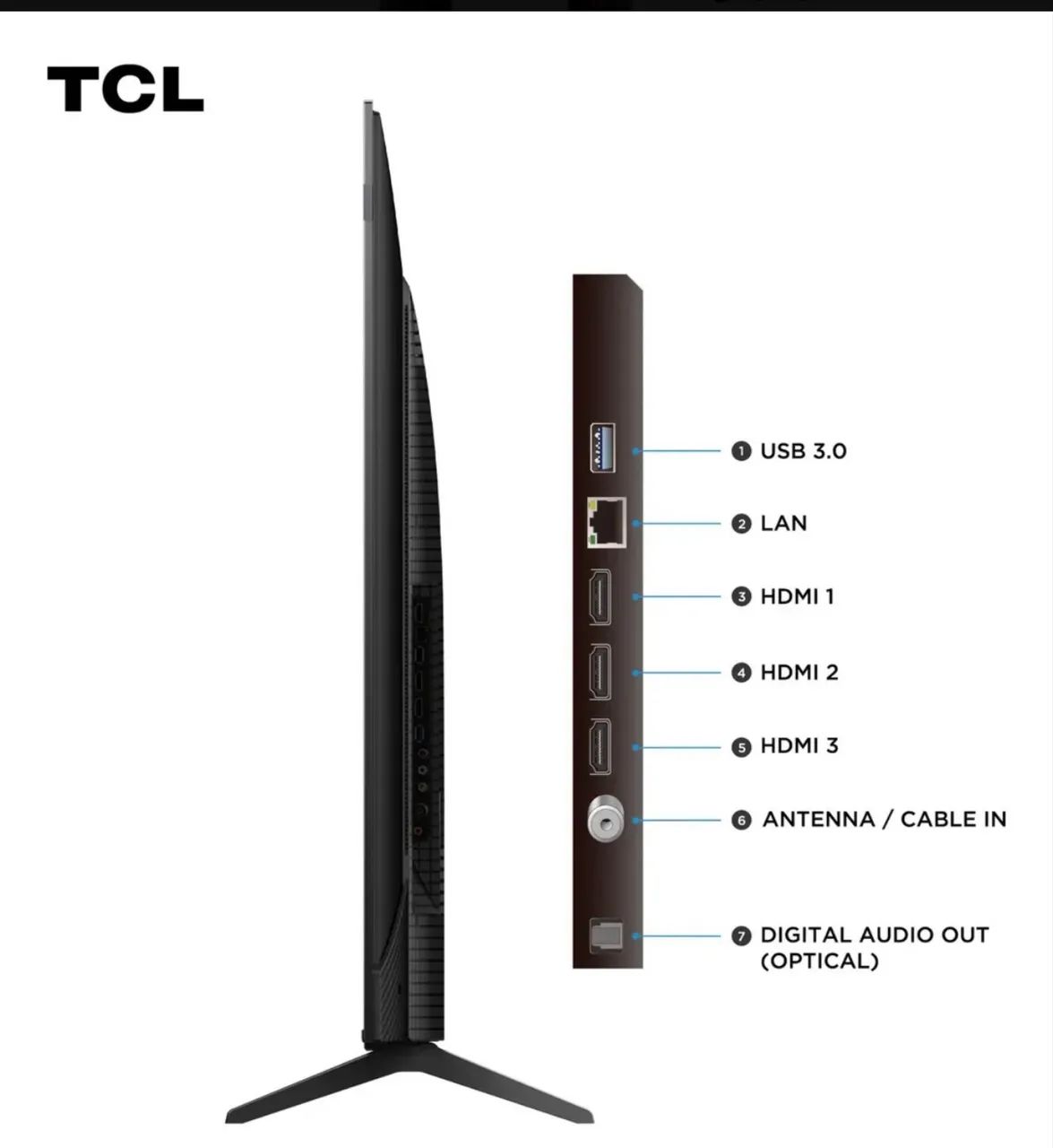 Televisão TCL 65 polegadas 8 meses de uso  - Foto 3