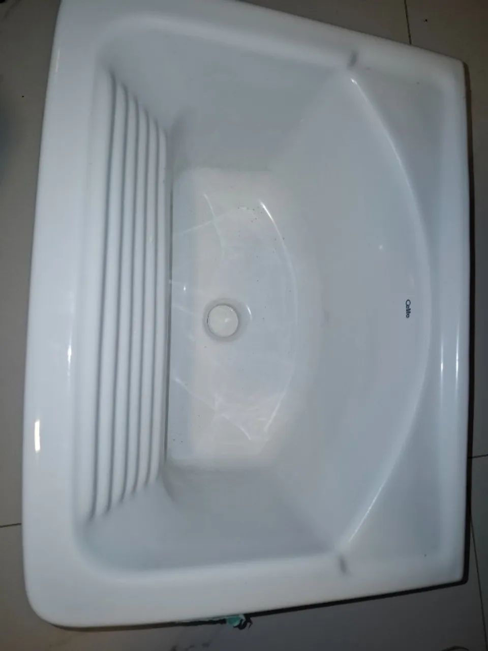 Tanque celite de cerâmica 20L Novinho ainda com plástico de embalagem.