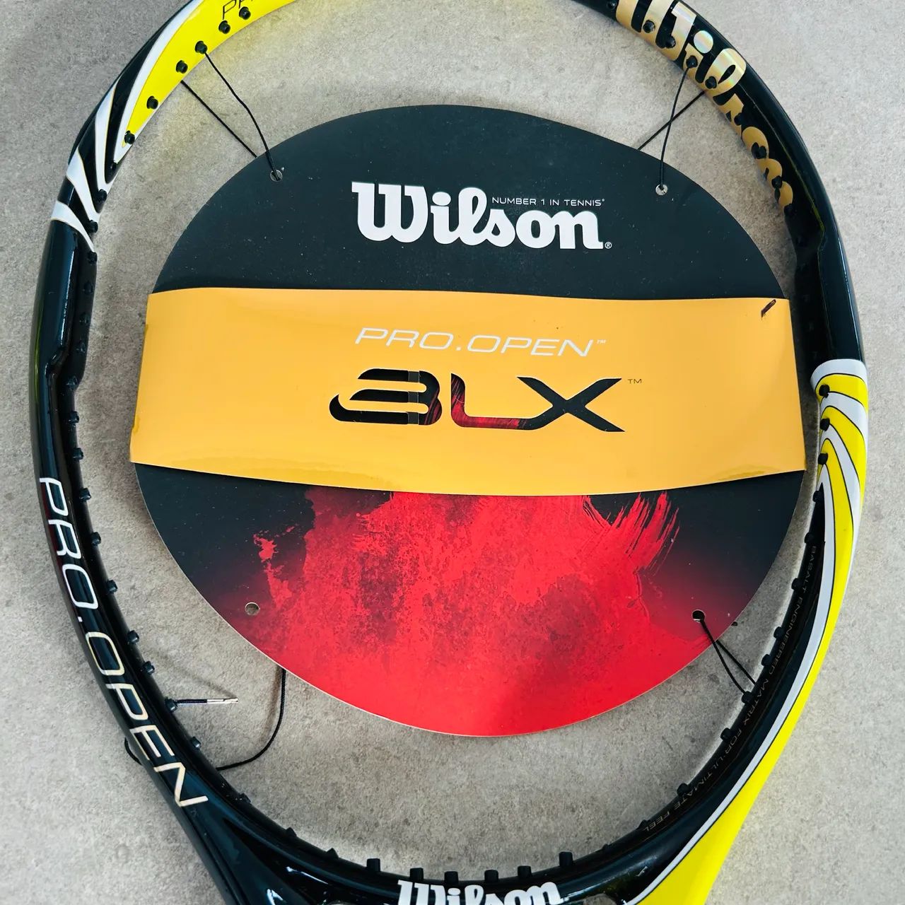 Raquete de tênis Wilson Pro Open 100 BLX - Edição de coleção - Foto 2