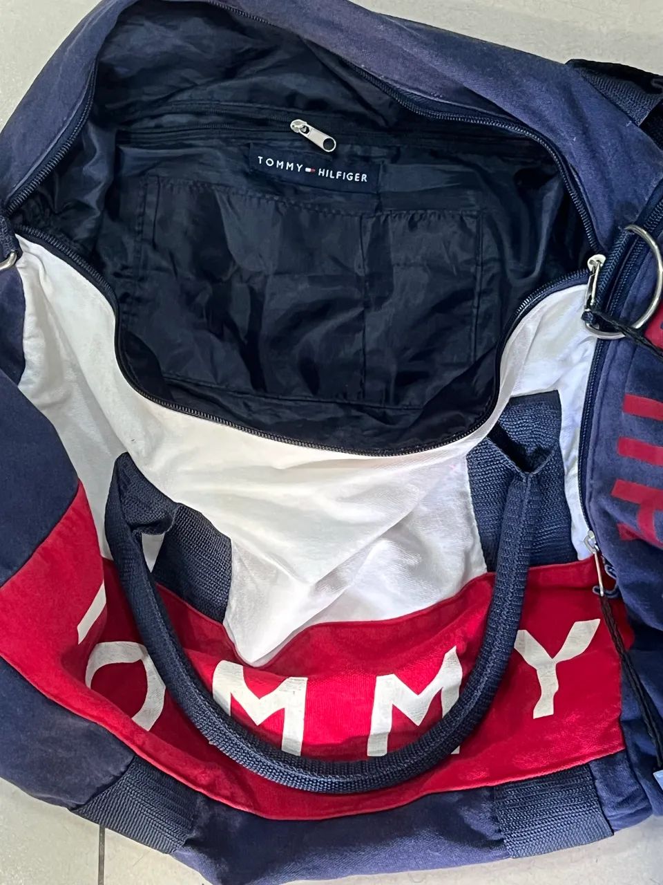 bolsa tommy hilfiger azul grande - Foto 3