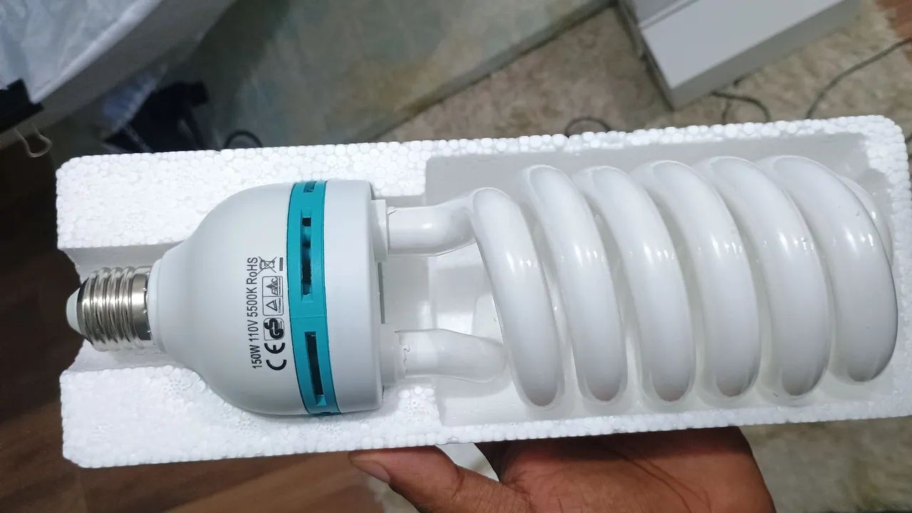Luz continua e suporte  - Foto 4