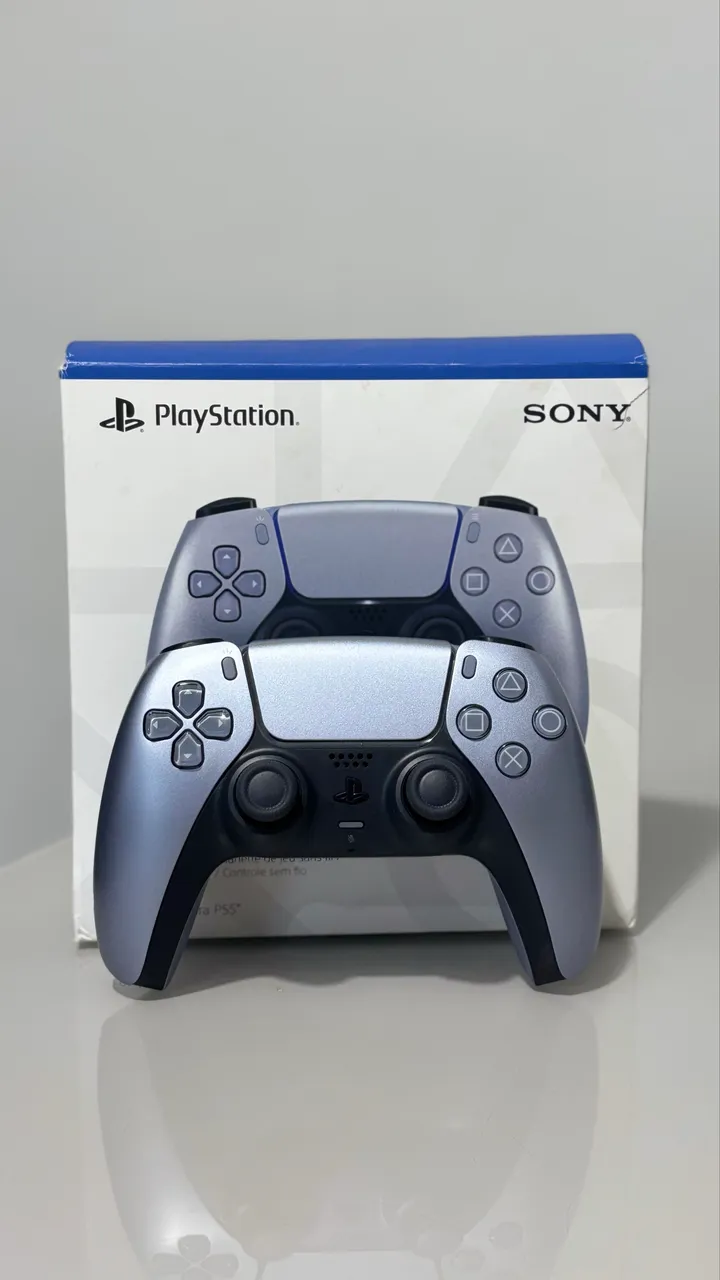 Dualsense ps5 cinza com garantia - Peças e Acessórios de Vídeo