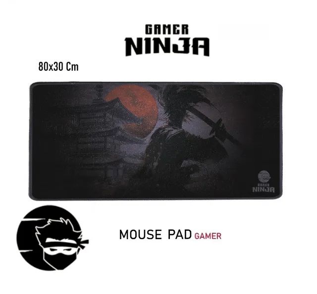 Mouse Pad Gamer Musashi 80x30 Cm Ninja - Periféricos e Acessórios