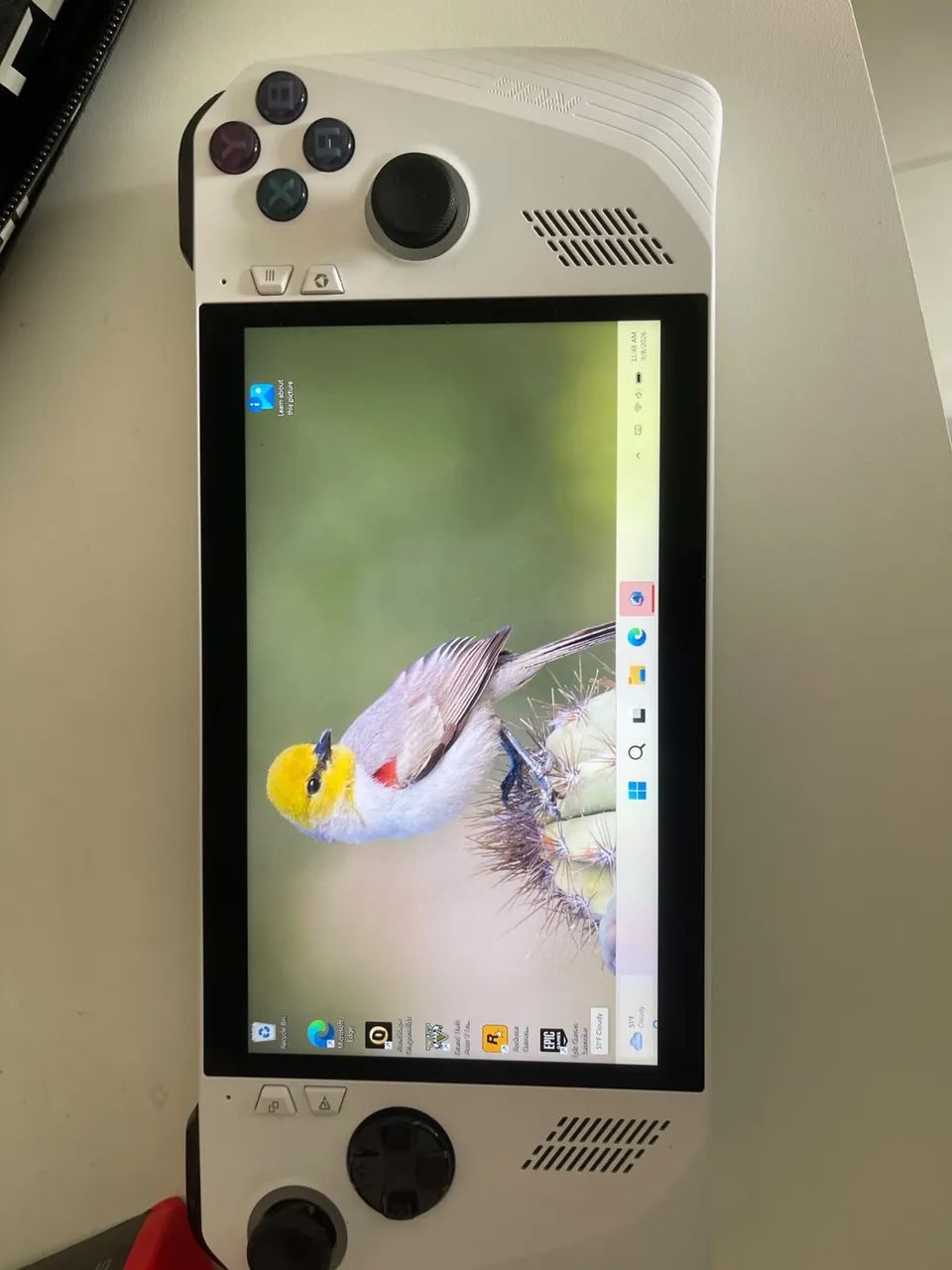 Rog Ally Z1 + Case Original e Doc Original