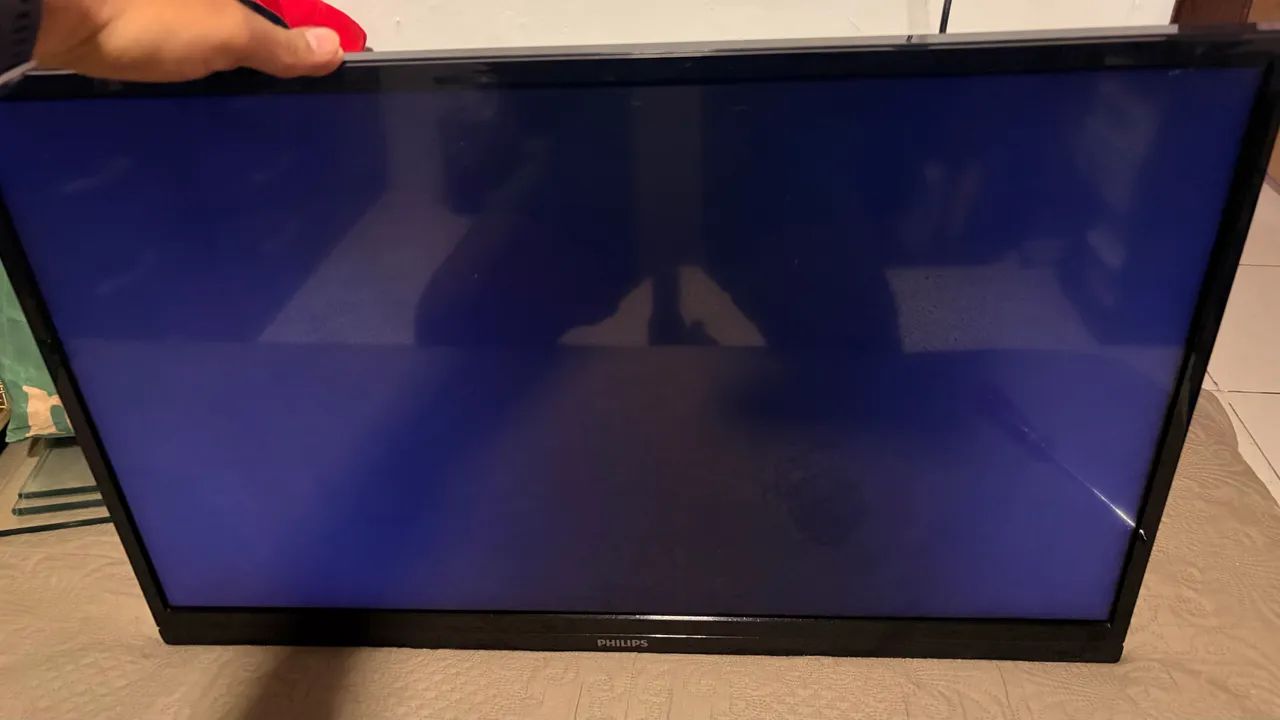 Tv Philips 32 Pol Mod. 32PFL4707G/78 (defeito da placa principal)