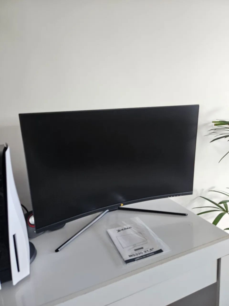 Monitor gamer 31,5 polegadas Full HD com nota fiscal