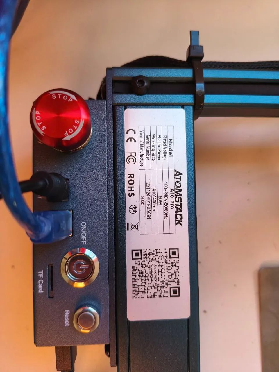 CNC Laser Atomstack a10 Pro 10w  - Foto 4