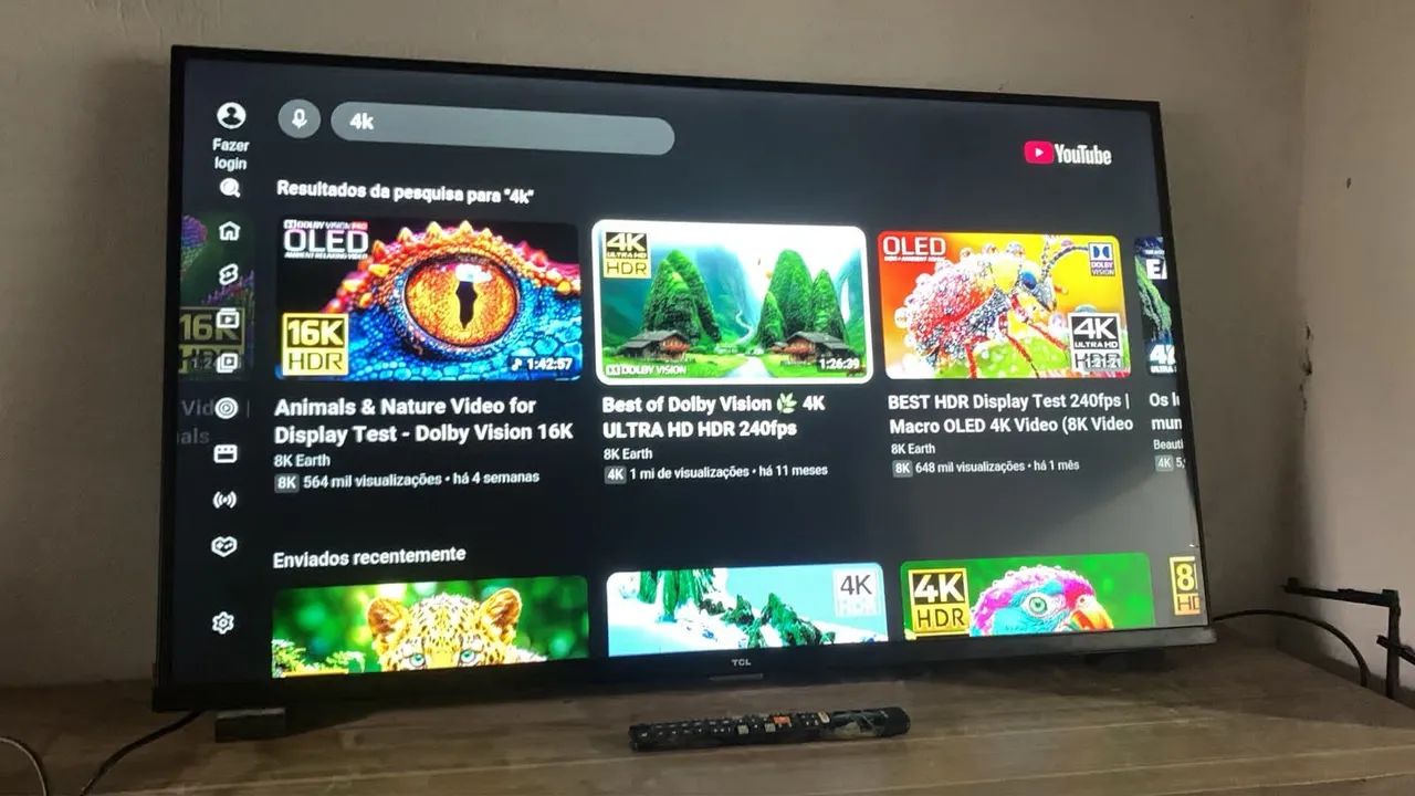 Tv 43 polegadas Smart TLC Android 
