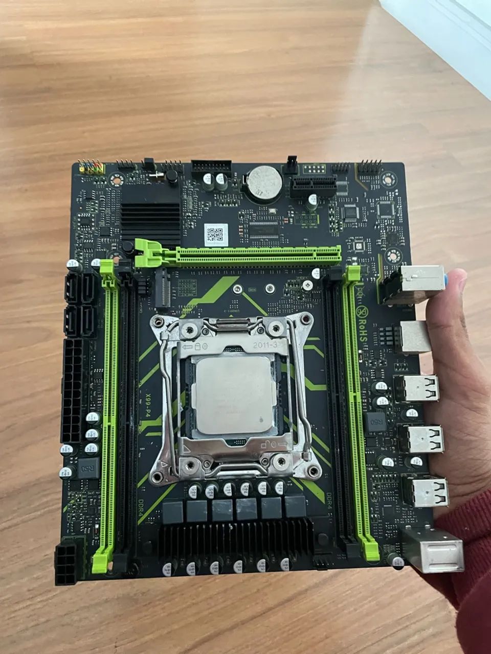 Placa mãe E processador xeon 2650 v4