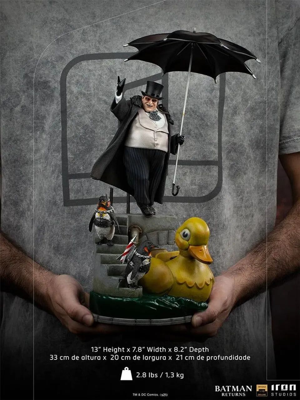 PINGUIM BATMAN RETURNS IRONSTUDIOS 