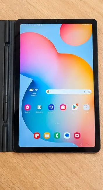 Tablet Tab Samsung S6 Lite 128GB com capa - Foto 5
