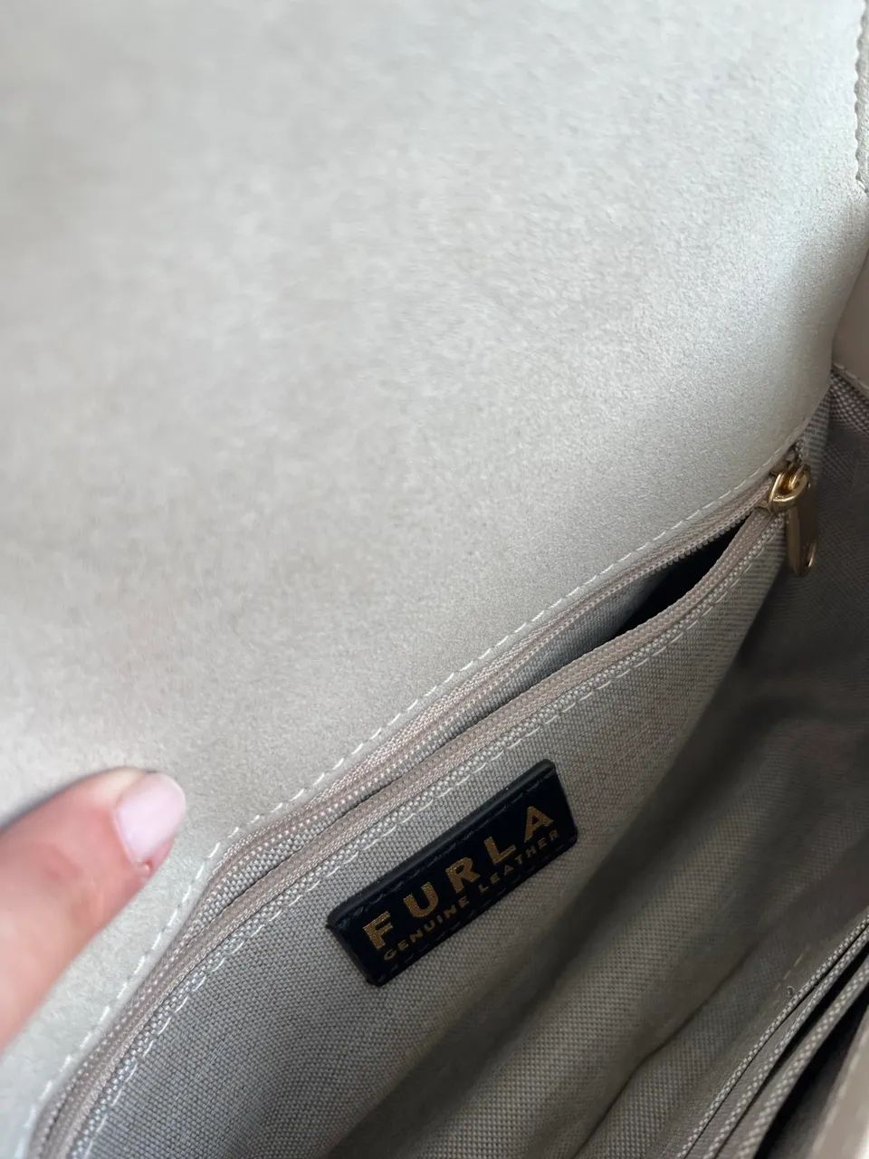 Bolsa Furla italiana couro  - Foto 2