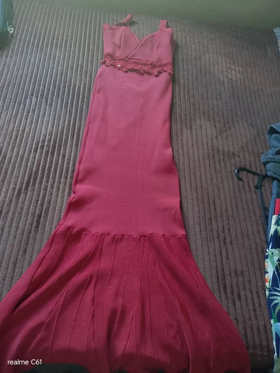 Vestido vermelho de festa 
