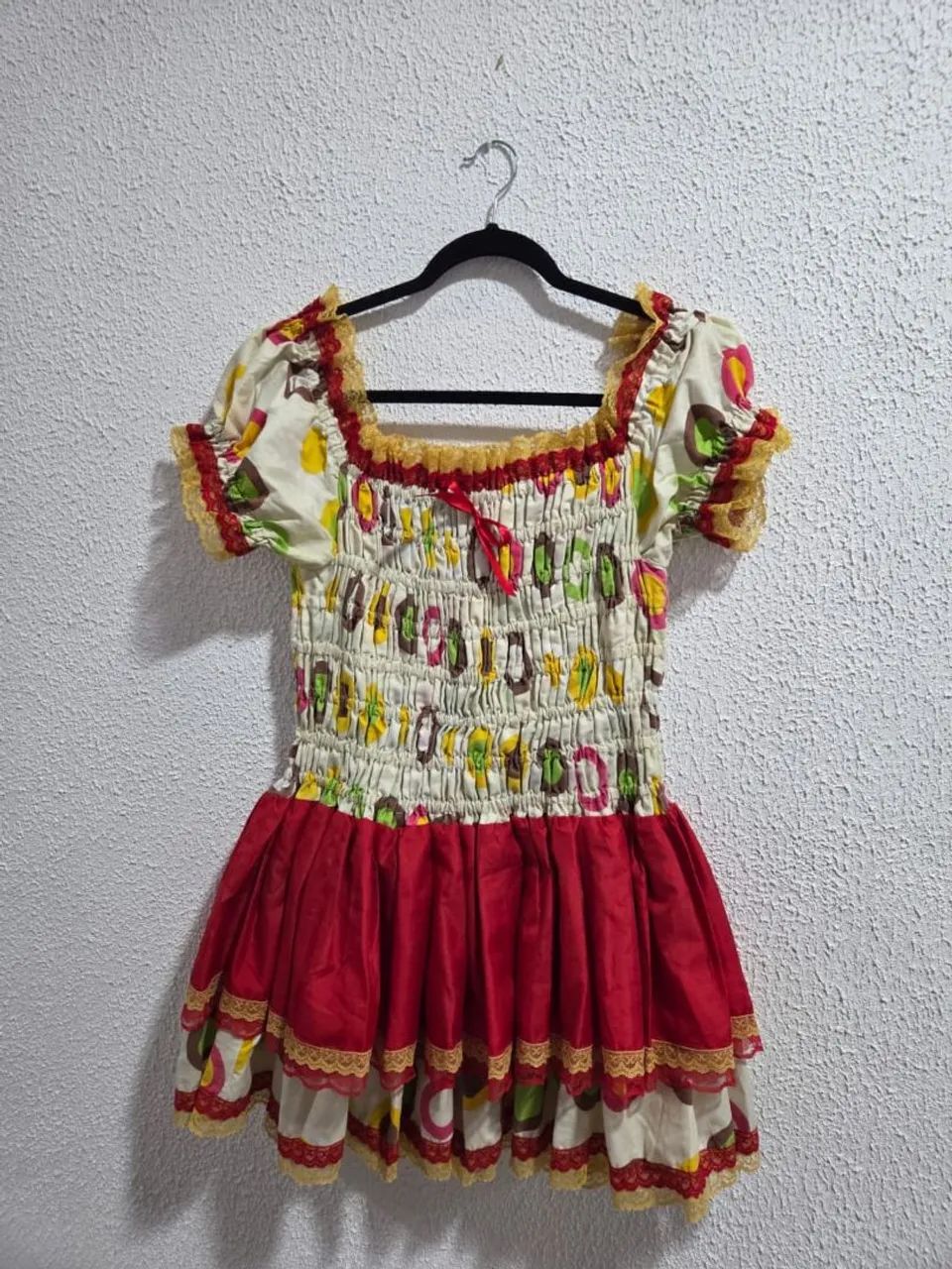 Vestido Junino - tam:G/GG