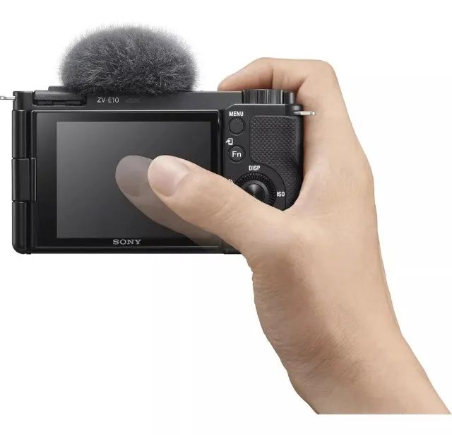 ZVE10 + lente 16-50mm Lacrada câmera sony alpha ZV-E10 ZVE-10, só falo whats, não falo olx - Foto 5