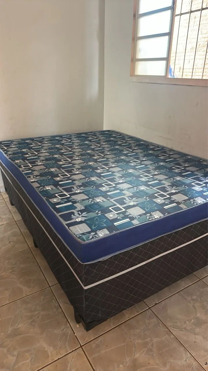 Cama casal + colchão 