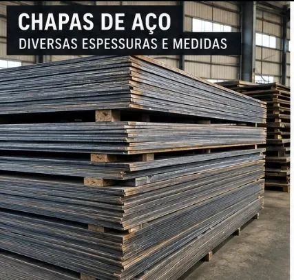 Chapas de aço  - Foto 2