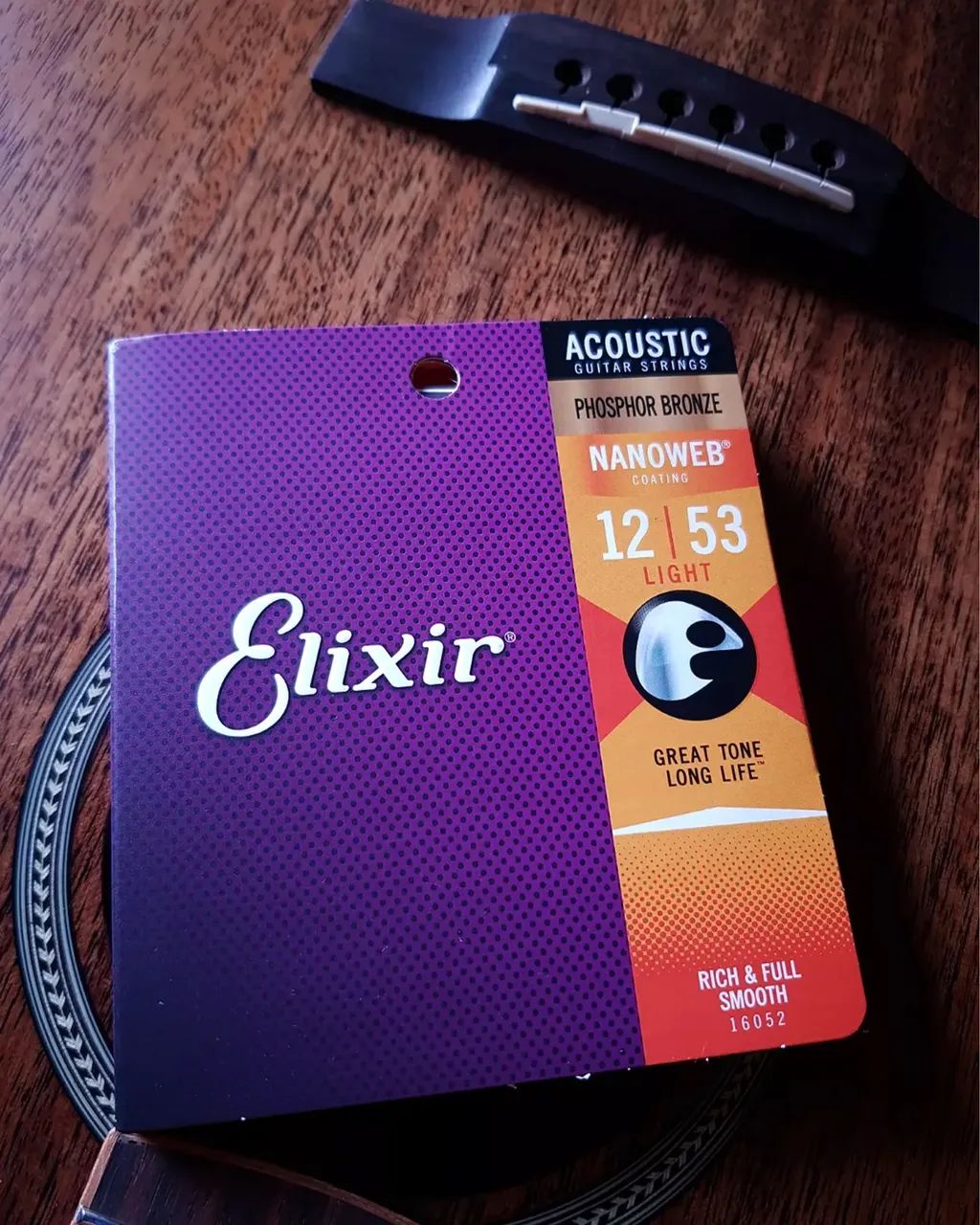 Encordoamento Elixir Violão (Produto Original) - Foto 2