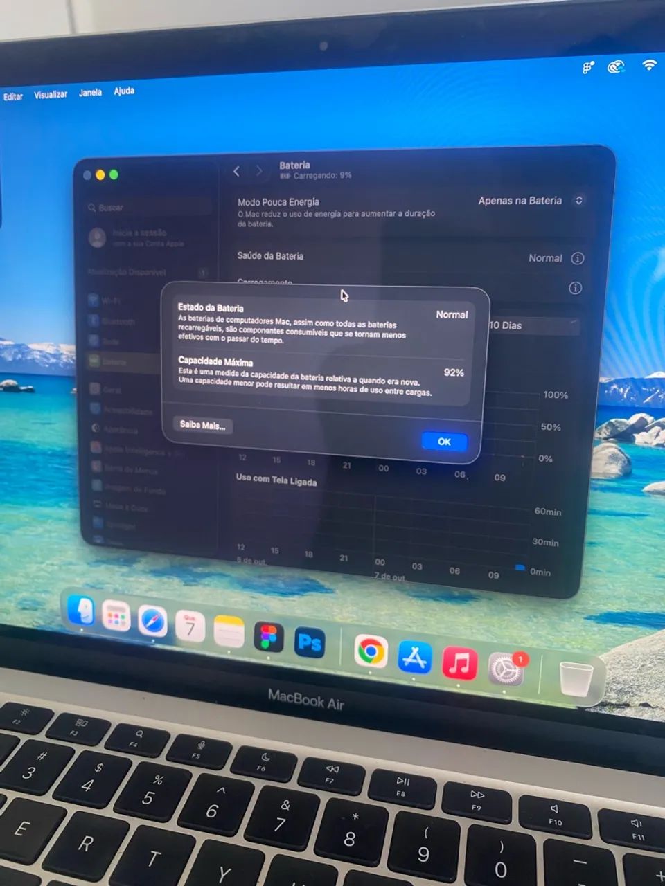 Macbook M1 / 8gb RAM e 256Gb  - Foto 4