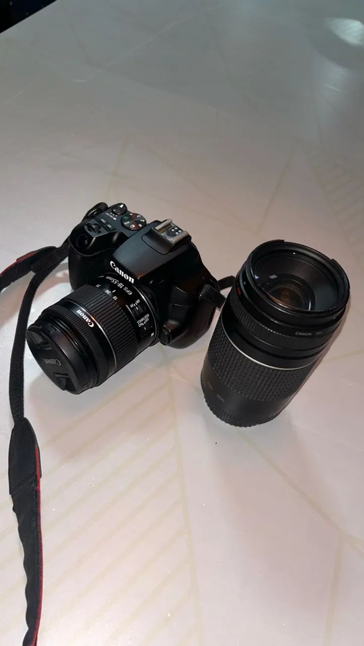 Cânon Sl3 com duas lentes  - Foto 2