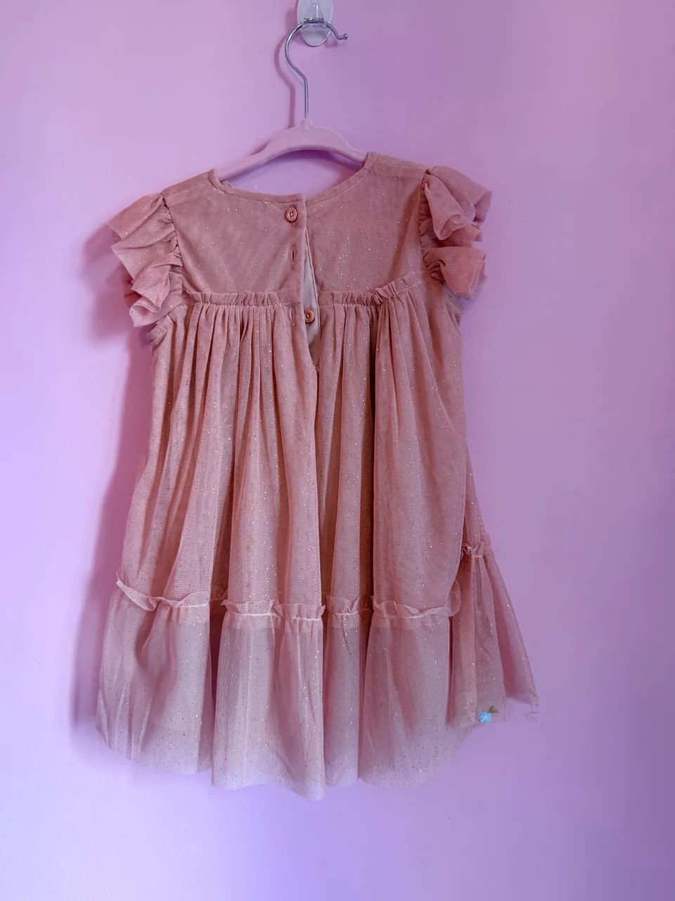 Vestido infantil com brilho  - Foto 2