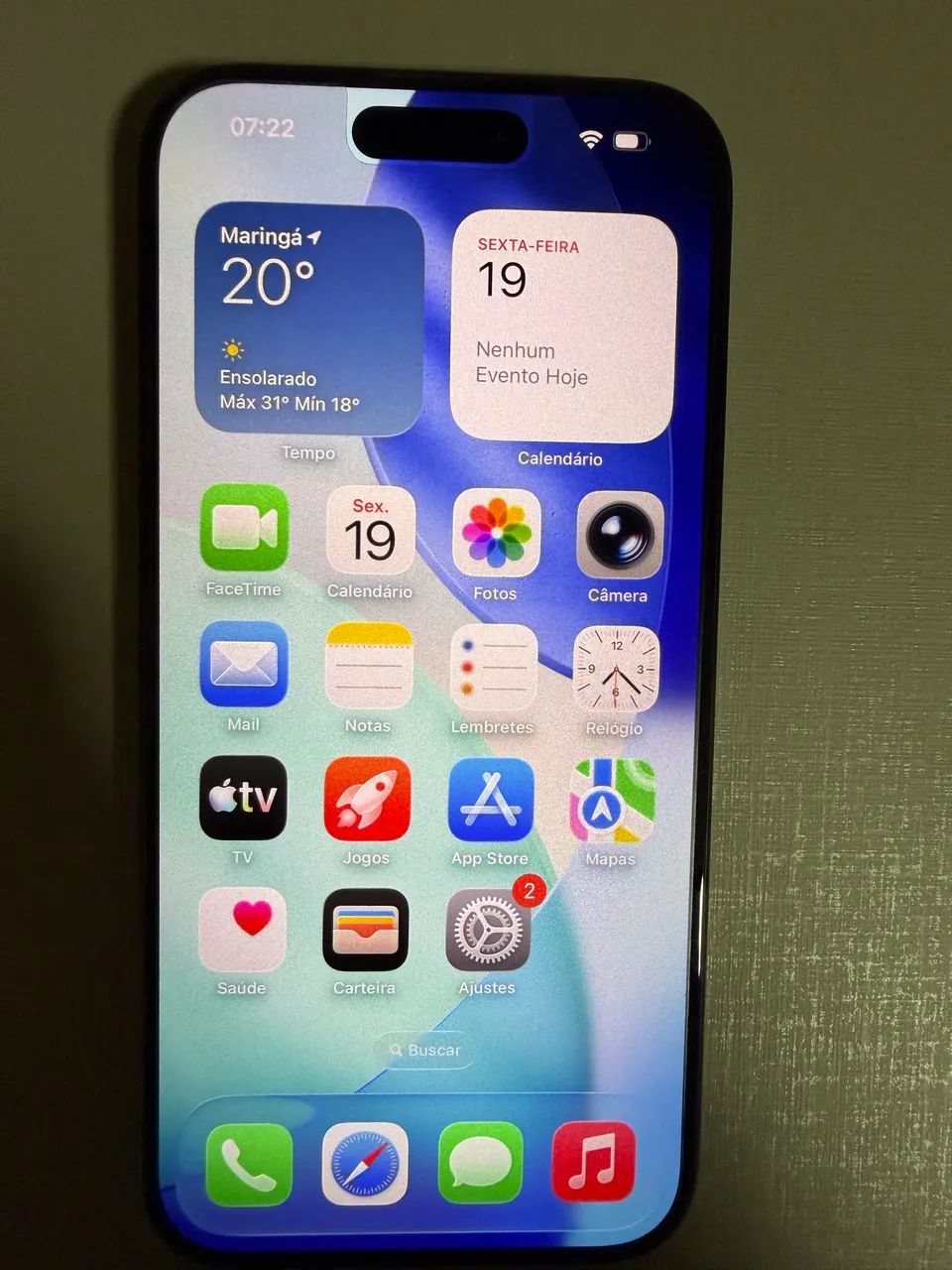 Iphone 15 PRO Preto 128gb - Foto 3