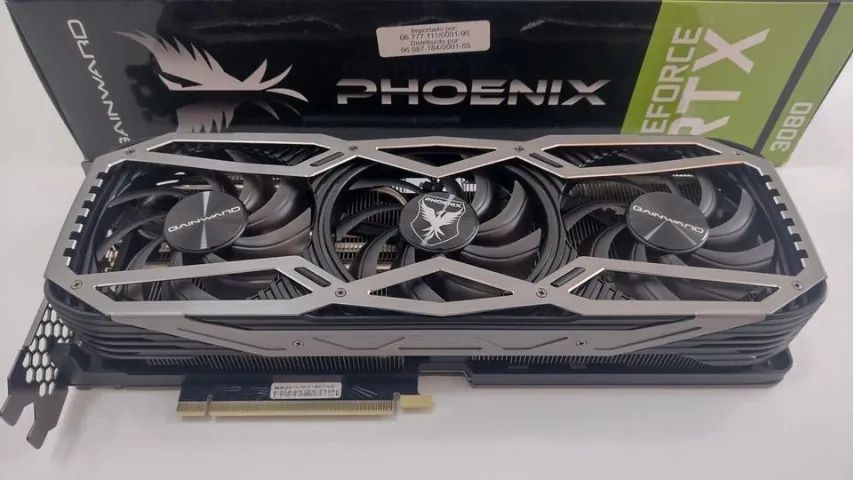 Placa de Video GeForce RTX 3080 10gb Gainward Phoenix - Placas de