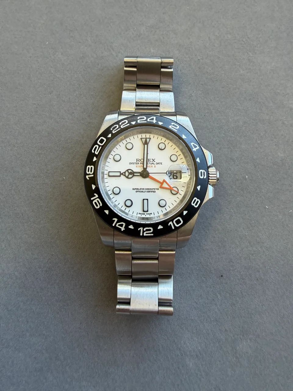 Rolex Explorer II 41mm Branco