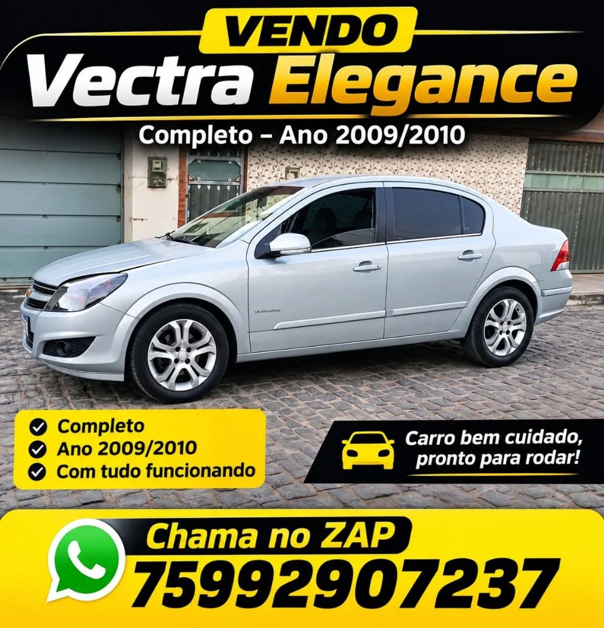 Chevrolet Vectra ELEGAN. 2.0 MPFI 8V FLEXPOWER MEC 2010