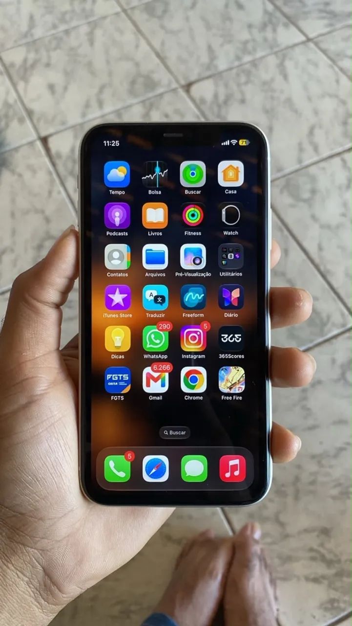 Vendo IPhone 11 128 giga Branco - Foto 5
