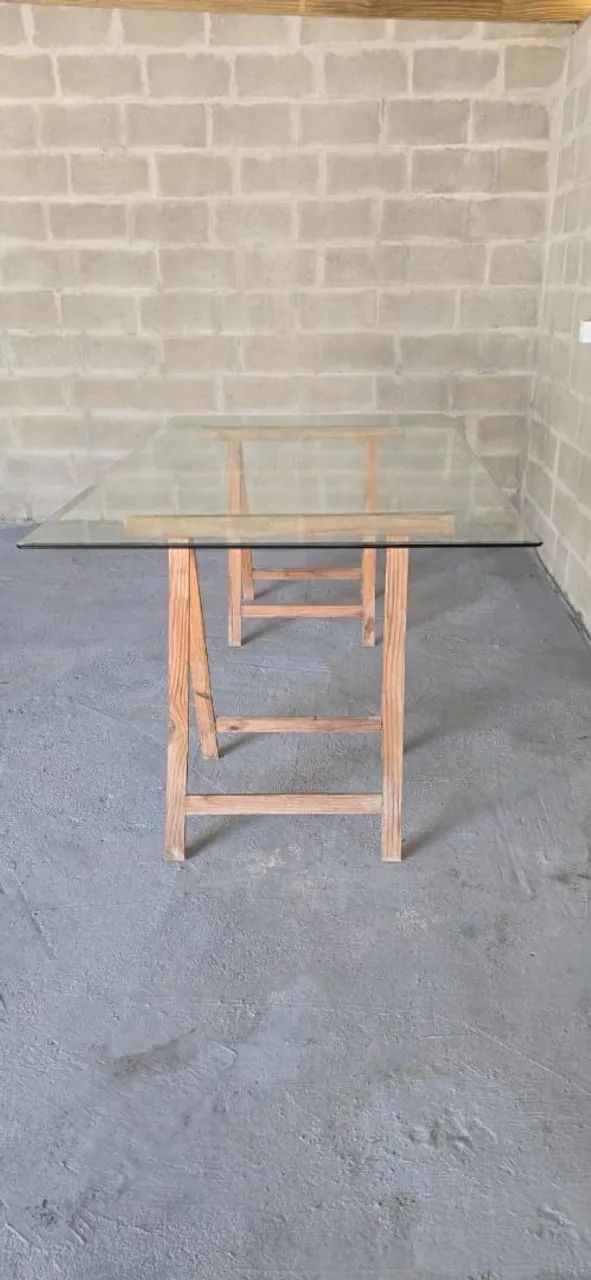 Tampo de vidro para mesa