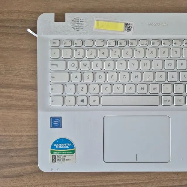 Palmrest + Teclado + Touchpad Asus X541uak Branco - Foto 2