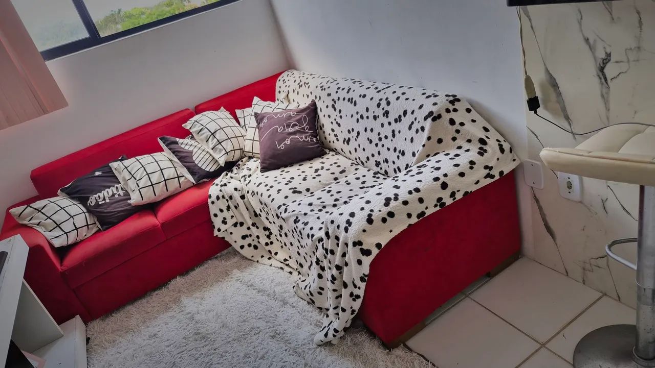 Sofá de canto 5 lugares 