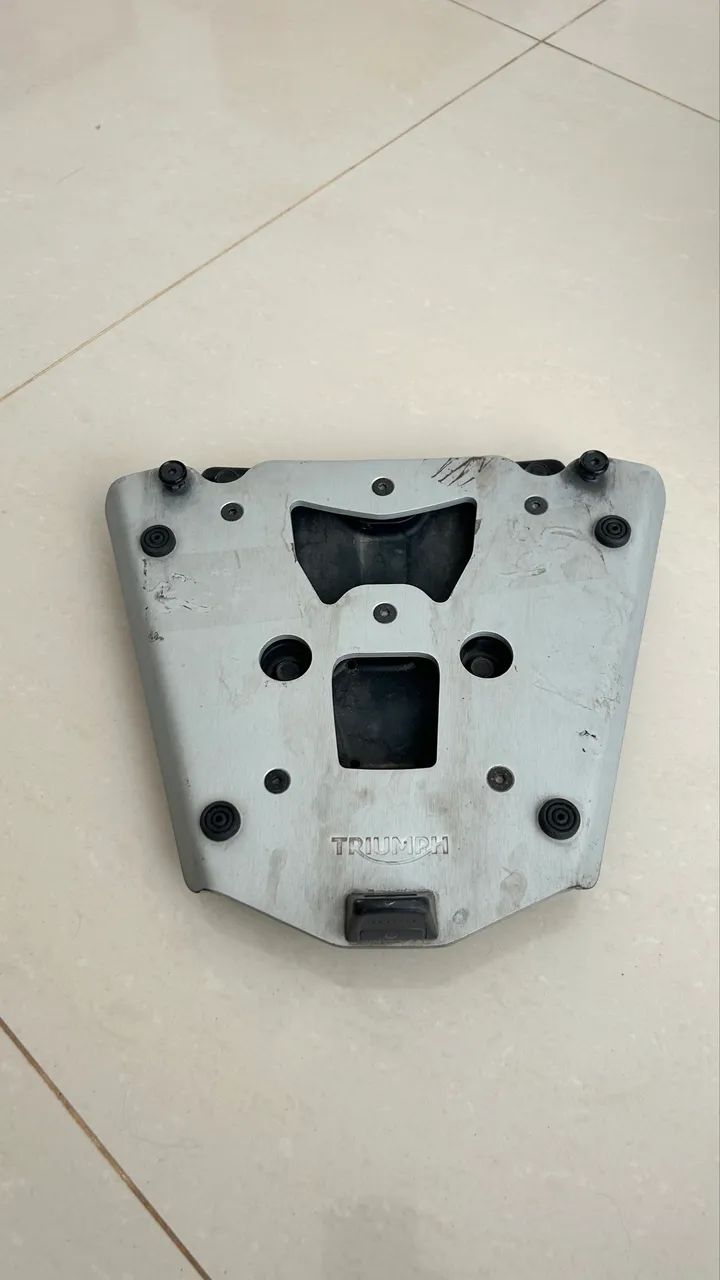 Top Case Bauleto Triumph Original Expedition 42L - Alumínio - com base  - Foto 5