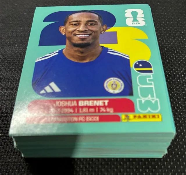 Kit com 100 Figurinhas Copa 2026 para colar sem repetição - Foto 2