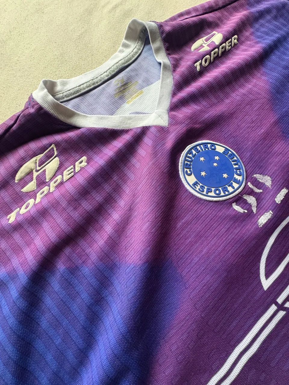 Camisa Cruzeiro treino 2002 G  - Foto 4