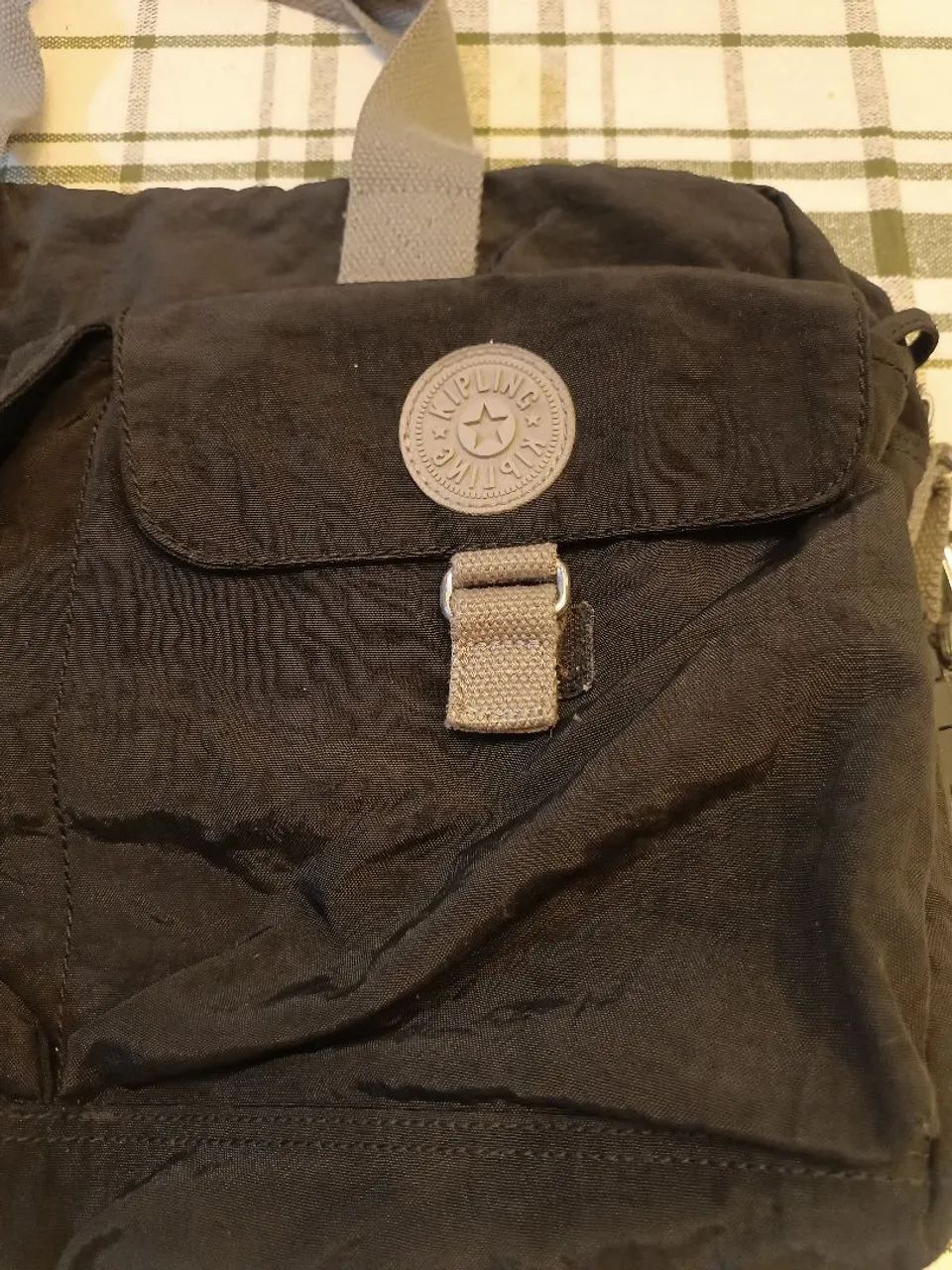 Bolsa Maternidade Kipling Preta Original - Ótimo Estado - Foto 2