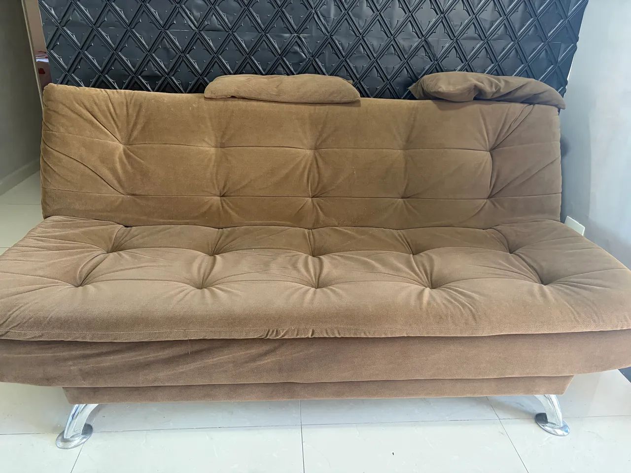Sofá Cama Marrom
