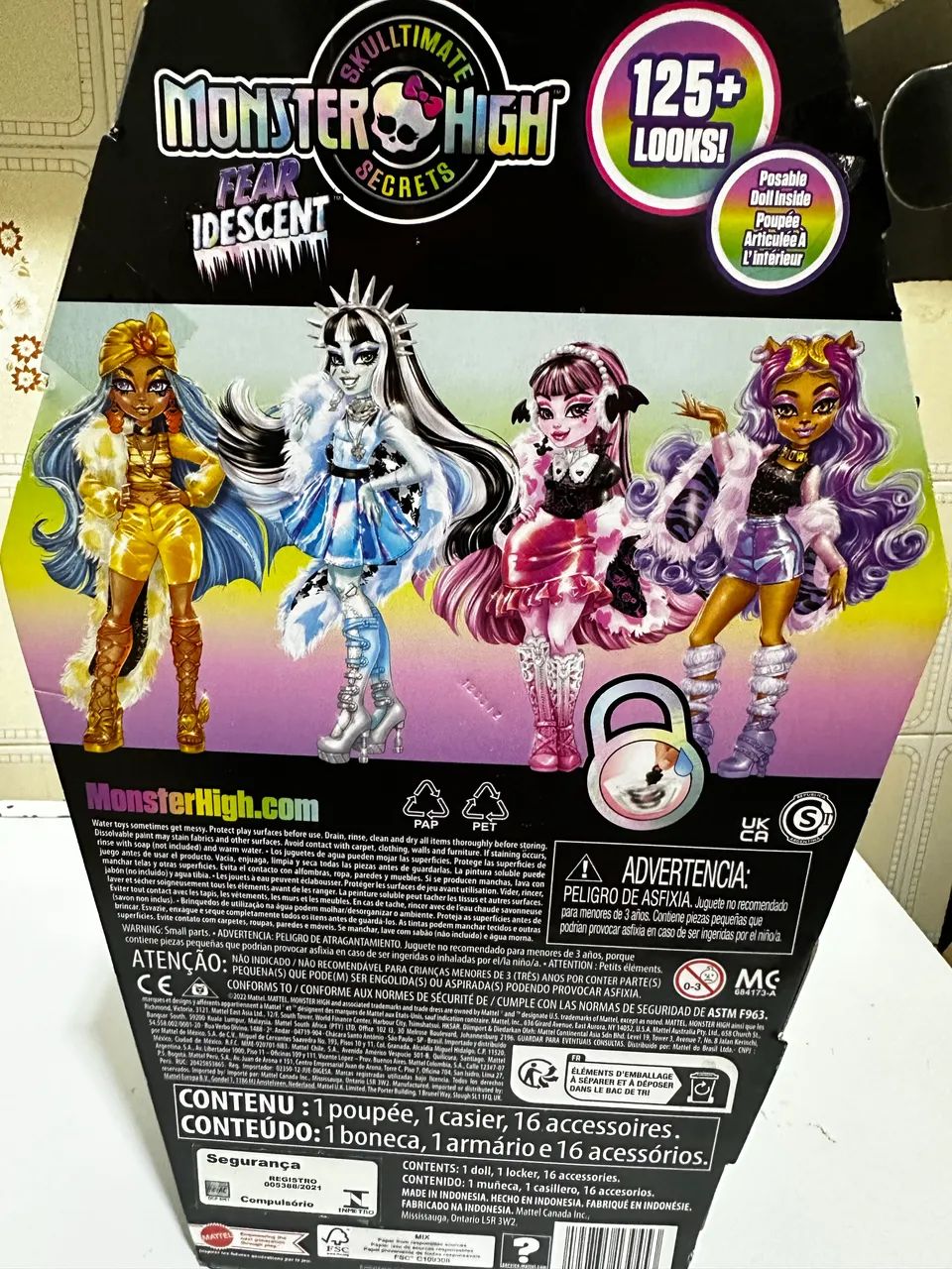 Boneca Monster Lagoona Blue Mattel - Foto 4