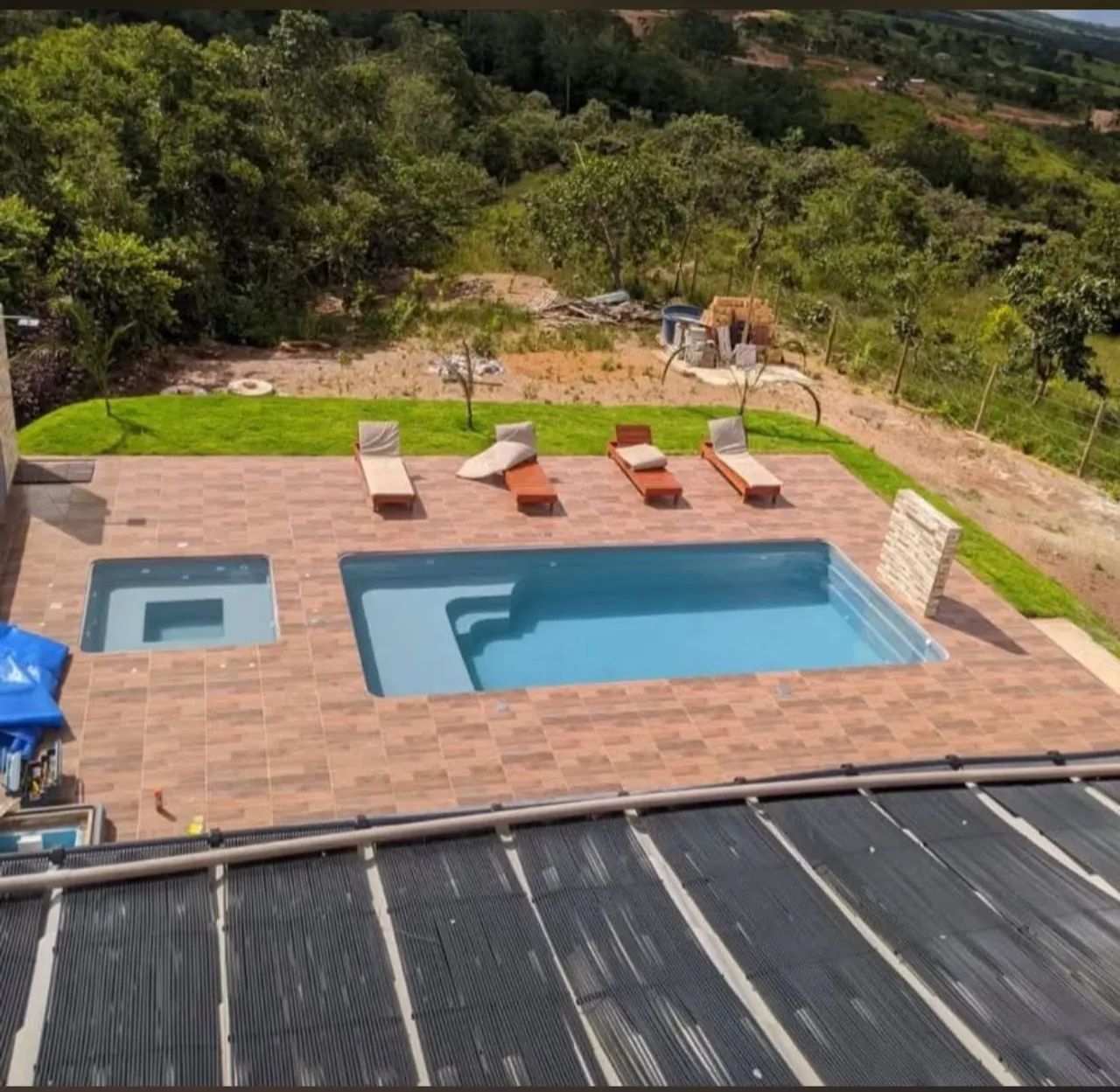 Piscina nova de 6 metros