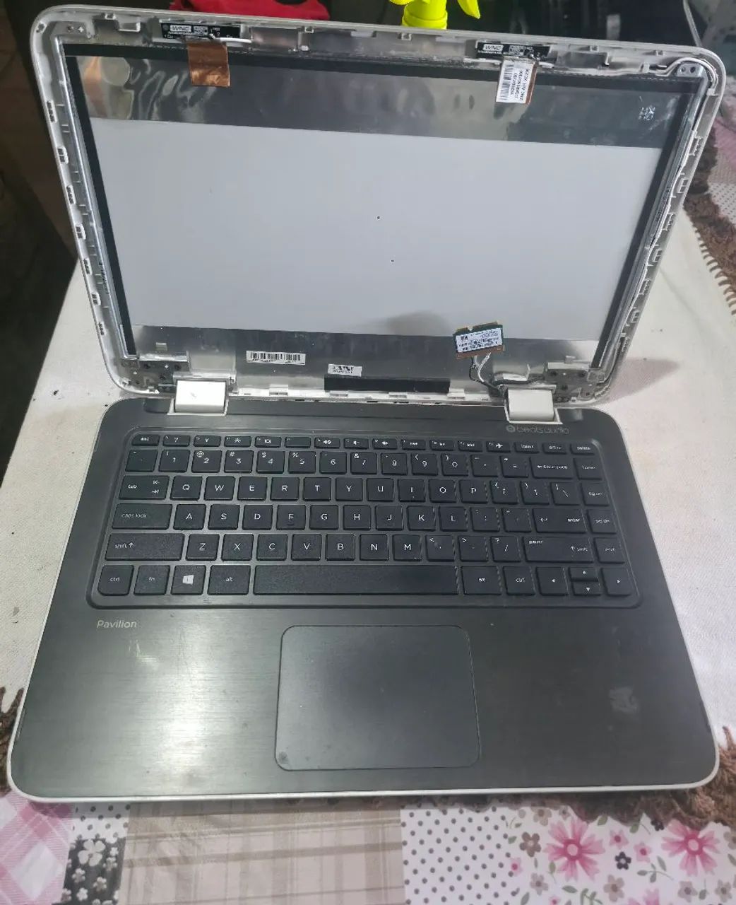 Carcaça notebook hp beatsaudio modelo 13-a012cl