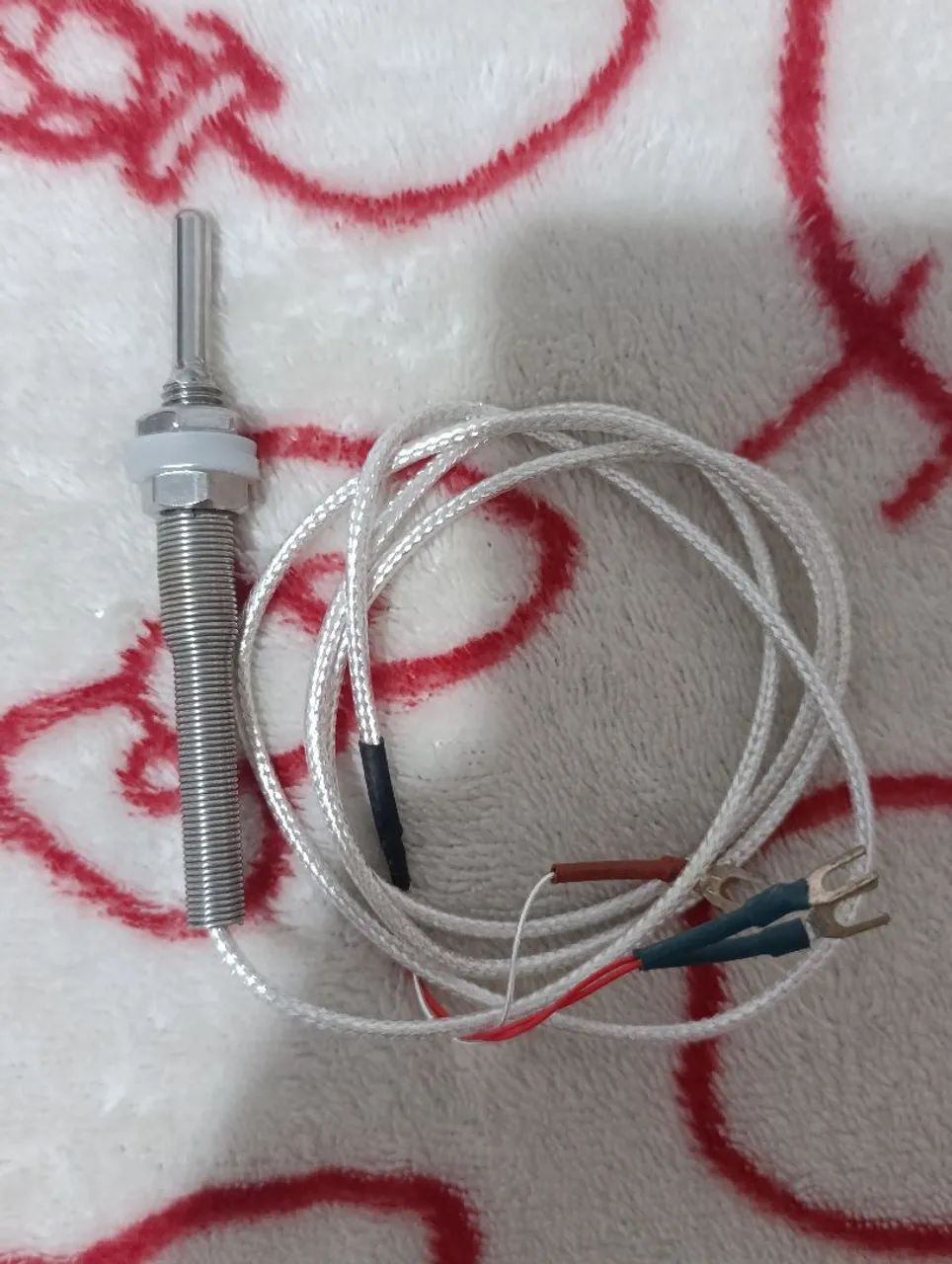 Sensor de temperatura do tipo termopar K 