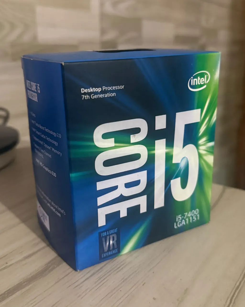 Processador Intel Core i5-7400 + cooler e caixa original.