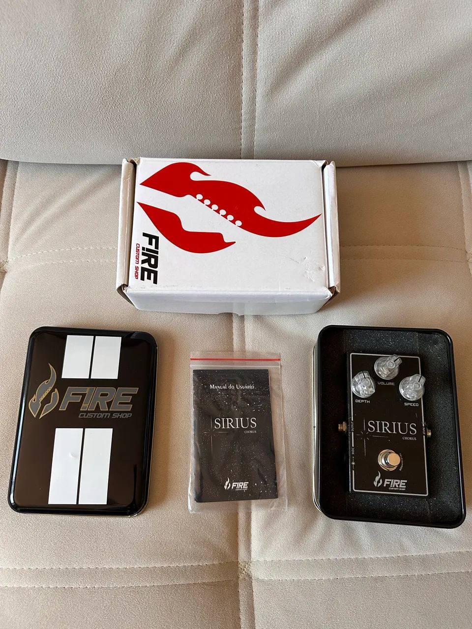 Pedal Chorus Sirius Fire Custom Shop - Foto 5