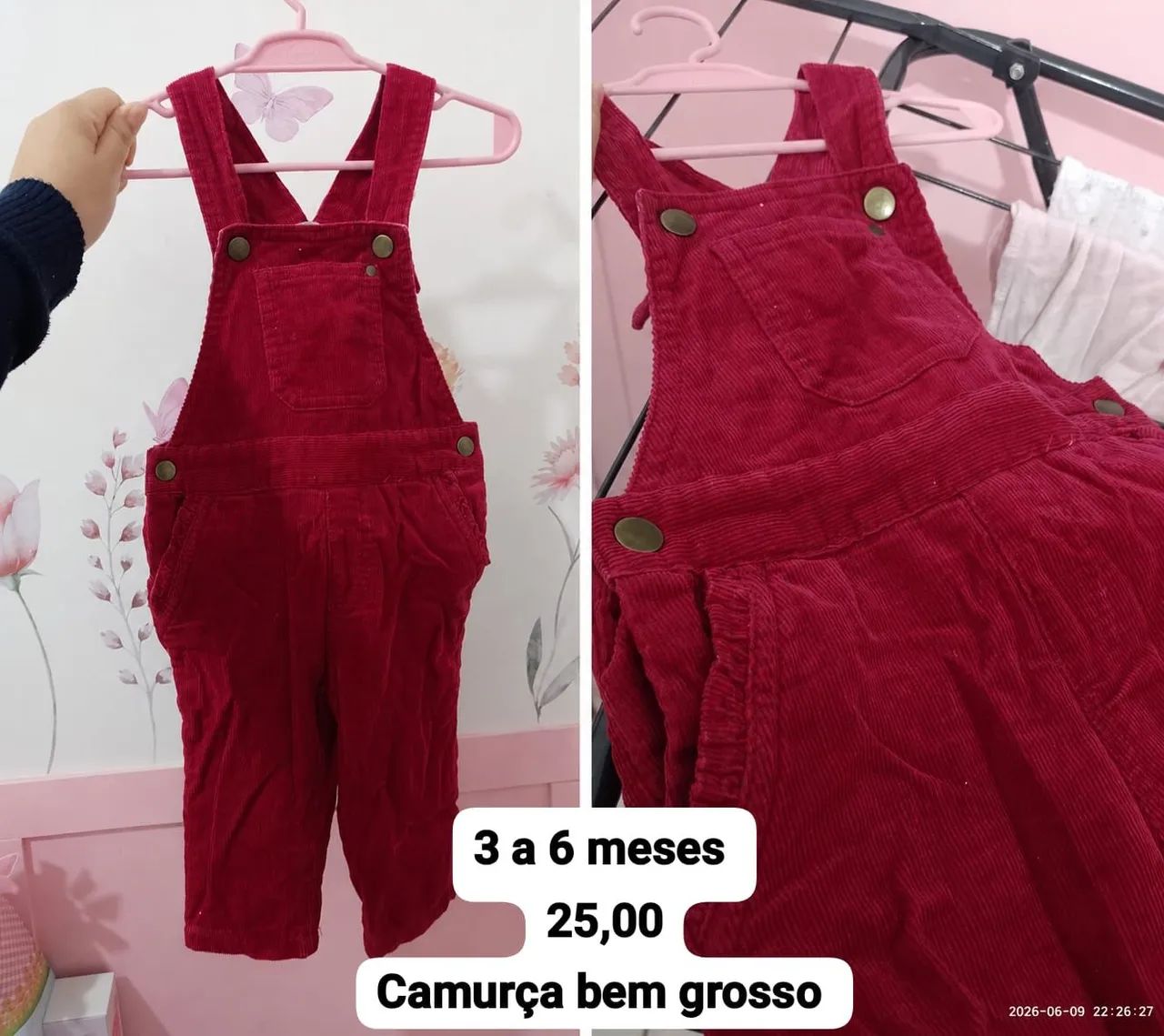 Lote de roupas para menina  - Foto 5