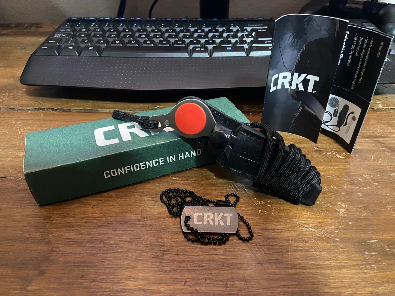 CRKT Clig on - faca de pescoço - NOVA!!! - Foto 5