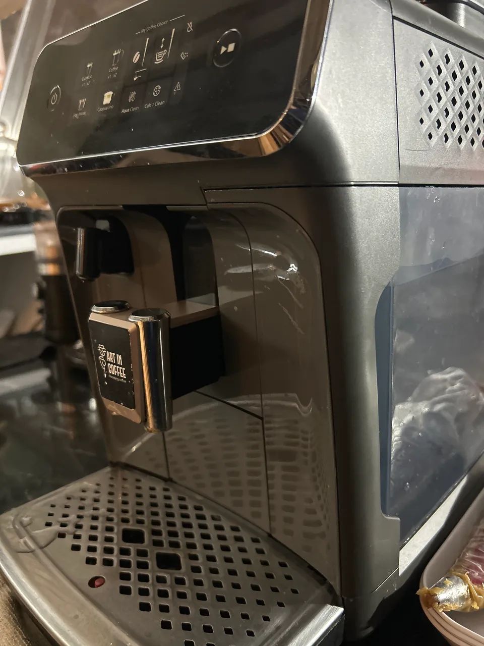 Espaço para cafeteira